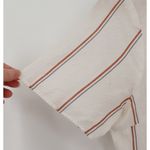 Madewell  Swiss Dot Striped Shirt‎ Dress Preppy Sheer Cottage Twee Midi Size XS Photo 3