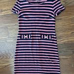 Talbots Striped Midi Dress Size Small Petite Academia Teachercore Casual Office Photo 7