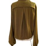 A New Day  Size Large Blazer Jacket Soft Fabric Collared Top Shirt Zip | 16-250 Photo 3