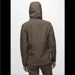 prAna Halle AT Long Sleeve Full Zip Hooded Jacket in Slate Green Sz S NEW Photo 1