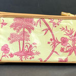 Tommy Bahama Yellow & Pink Tropical Print Cosmetic/Toiletry Bag Photo 0