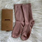 SKIMS Everyday Crew Sock Sienna Size Small Photo 0