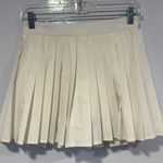 Lululemon Pleated Court Rival white tennis skirt Photo 0
