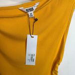 BB Dakota NWT  Ruch Into Love Ribbed Dress Tangerine Medium Photo 8