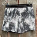 The North Face  Women's Wander Shorts Tie-Dye Black Gray Athletic Shorts Photo 0