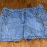 Just My Size  Light Blue Jean Shorts Size 18W‎ Photo 0