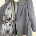 Pendleton Women’s Black Pure Virgin Wool Mid-Length Coat Size 8 Photo 4