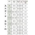 ANDIE NWT  Demi Moore X The Tropez Crochet Bottom Mid Rise Med Coverage M Black Photo 9