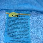 Aviator Nation  Blue Smiley Face Zip Up Photo 3