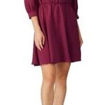 Amanda Uprichard Alissa Puff Sleeve Mini Dress in Jam Photo 0