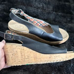 Crocs  Women Shoe A Leigh Size 9 Wedge Heel Slingback Sandal espadrille Photo 0