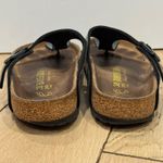 Birkenstock  Gizeh Black Patent Thong Sandals Size 38 EU Women's Casual‎ Shoes Photo 4