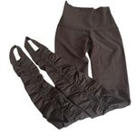 Lululemon Athletica Black Stirrup Leggings hi-rise size 2 Photo 2