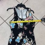 Papaya Women black Party Sleeveless floral Bodycon dress size small Photo 6