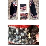 VTG Brunson of California Cardigan Medium Black Knit Tribal Aztec Orient… Size undefined Photo 6