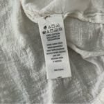 House of Harlow 1960 White Embroidered Crochet Puff Sleeve Blouse Photo 10