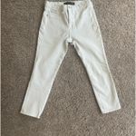 Veronica Beard  Jeans White denim Kate 10’ Crop size 25  Photo 0