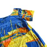 Jams World Low Tide Beach Sailboat Boat Print Dress Maxi Short Sleeve Sz Medium Photo 3