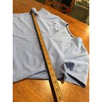 Beyond Scrubs Blue Women’s Scrub Top Medium Medical Shirt M Pockets Photo 7