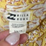 Billabong  Sweet Edges floral print midi yellow dress size S Photo 8