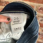 Mother The Thrasher Flood Straight High Rise Jeans in C’est La Vie, 26 Blue Photo 9