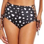 Sundazed COW PRINT Stella High Waist Swim Bottom Size L Photo 0