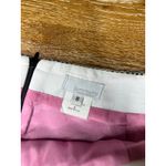 Vintage Y2K Tweed Mini Skirt 8 Multicolor Ribbon Waist Bow Detail Clueless Pink Photo 3