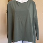 Lululemon Back Into It Long Sleeve Shirt Green JuniperWomen's Size 6 Workout Gym Photo 0