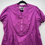 Tommy Hilfiger Womens Top 16 100% Cotton Stretch Modest Career Workwear Business Photo 2