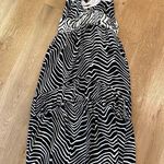 House of Harlow 1960 X Revolve Maxi Dress in Black & Ivory Photo 10
