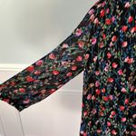 ZARA The Annie Dress Floral Pleated Mini Flowy Dress XL Cottage Core Soft Girl Photo 5