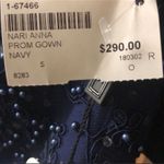 Nox Anabel Beaded navy blue pageant/prom dress Photo 7