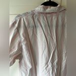 Victoria's Secret Victoria’s Secret Women’s Pink White Stripe Button Down Collar Pajama Top Size M Photo 8