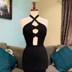 Madame X Black Women Open Back Black Luxury Night Out Dress Size XS MSRP $290 Photo 5