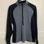 Columbia  Heathered Gray & Black Honey Half-Zip Long Sleeve Shirt Photo 0