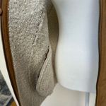 Dennis Basso NWT Dennis by Faux Leather / Sherpa Tan Vest XS Photo 9