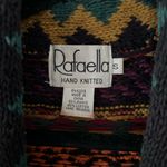 Rafaella Vintage  Hand Knitted Multicolor Vest Photo 2