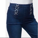 J Brand  Laced Joan High Rise Crop Jeans Size 27 Photo 2