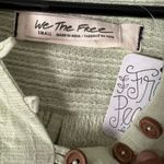 Free People  Light Green Hooded Jacket Photo 2