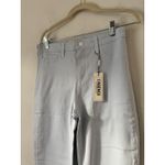 L'Agence NWT L’ Agence Kendra High Rise Crop Flare Ice Water Coated Wash Size 30 Photo 3