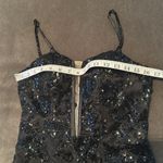 Women’s Black MermaidFit Sequins Party Prom Formal Dress LaceUp Back Size 4 Photo 7