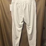 NWT Zyia Active Unwind Joggers Size Small White Drawstring Photo 5