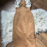 House Of CB  Rayna Dress Tan And White Photo 2