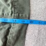 Vans  Army Green Drawstring‎ Cinch Embroidered Skull Motif Skirt Y2K Photo 6