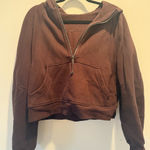 Lululemon  Athletica Chocolate Brown Hoodie Photo 0