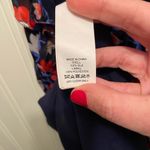 Kate Spade Daisy Satin Stripe Top sz XS 100% silk Photo 7
