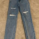 English Factory Cute Mom Jeans Photo 0