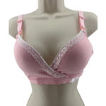 MOMMA's SHOP Comfy Women Maternity Nursing Breastfeeding Bra Small Pink X Photo 0