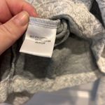 Jane and Delancey  Womens Gray Lace Pattern Long Sleeve Sweatshirt Top Size L Photo 5