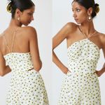 Anthropologie NWT $170 x Hutch Yellow Motif Ditsy Floral Seaside Romper 6 Photo 3